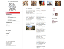 Tablet Screenshot of jyskarkaeologiskselskab.dk